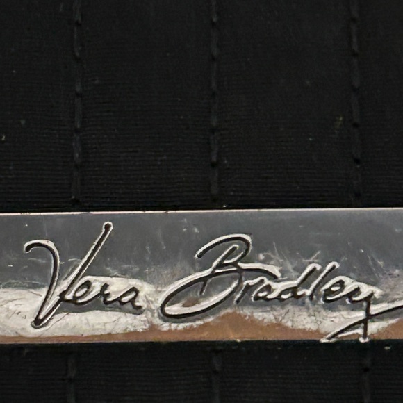 Vera Bradley Black Quilted Wallet - Picture 5 of 7